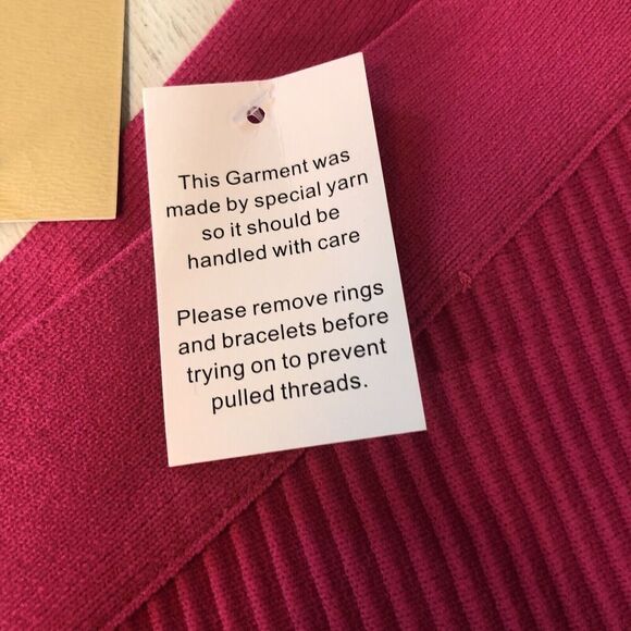 Bailey 44 Top Womens Size Small Fuchia Pink Barbiecore Ribbed Bodycon Mean Girls - Picture 11 of 11